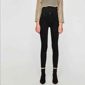 Zara Jeggings Black Size 10